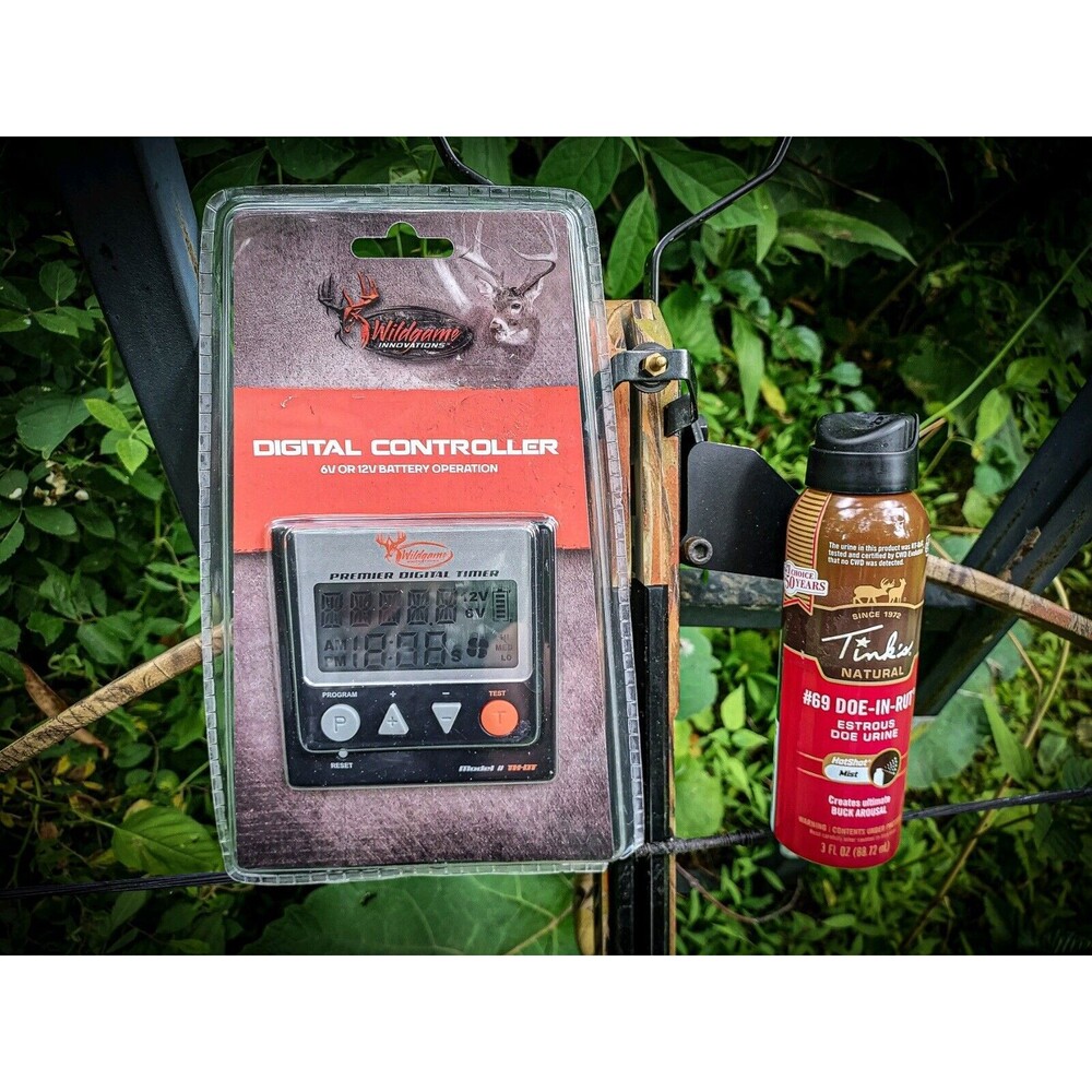 Wildgame Innovations TH-ST 6V or 12V Digital Timer Controller /Tinks 69 Included